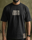 Camiseta Oversized Shap Life Jesus Saves - 3976