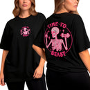 Camiseta Oversized Shap-Life Time to Beast - 3822