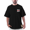 Camiseta Oversized Shap Life Peito Red - 3782