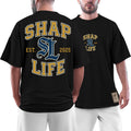 Camiseta Oversized Shap Life Old School Blue - 3778