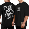 Camiseta Oversized Shap Life Crazy Idea - 3855