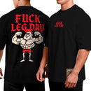 Camiseta Oversized Shap Life F*ck Leg  Day - 3831