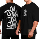 Camiseta Oversized Shap Life No Pain No Gain - 3809