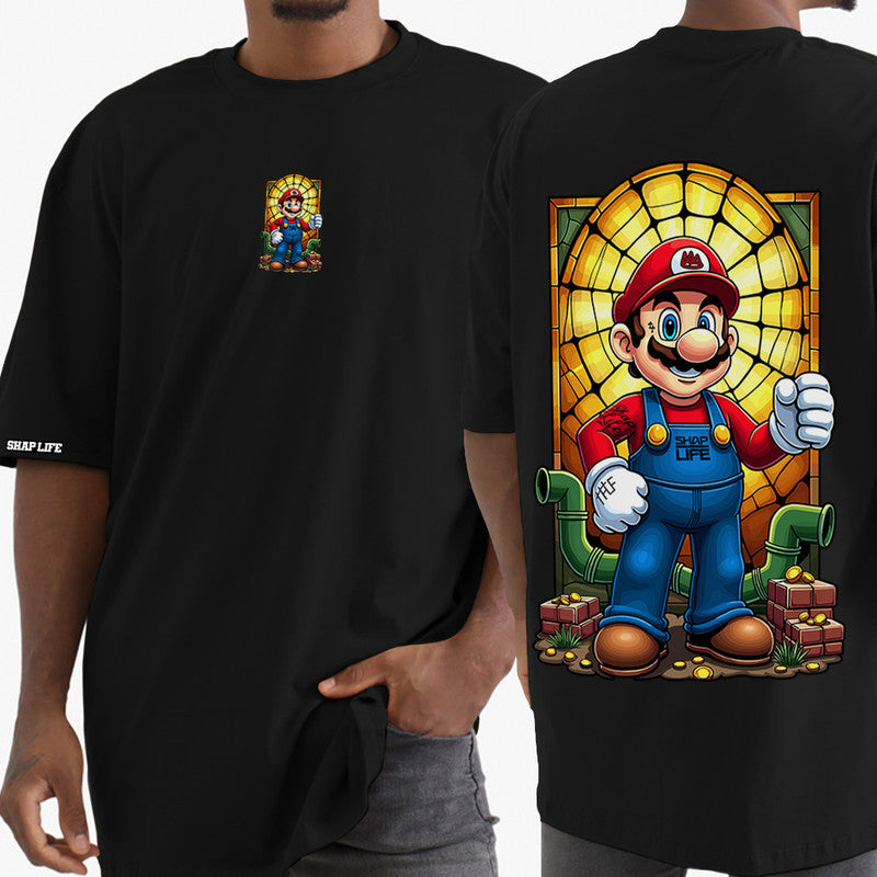 Camiseta Shap Life Oversized Super Mario - 3730