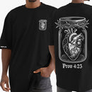 Camiseta Oversized Shap Life Jesus Hearth - 3776