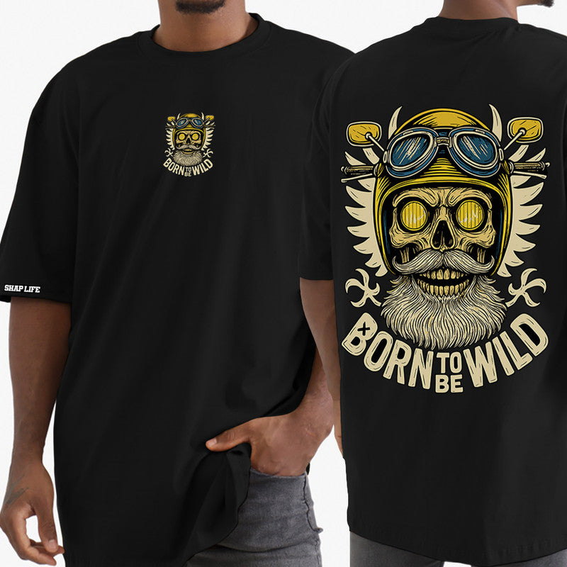 Camiseta Shap Life Oversized Born To Be Wild - 3741
