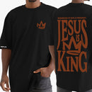 Camiseta Oversized Shap Life Jesus Is King - 3762