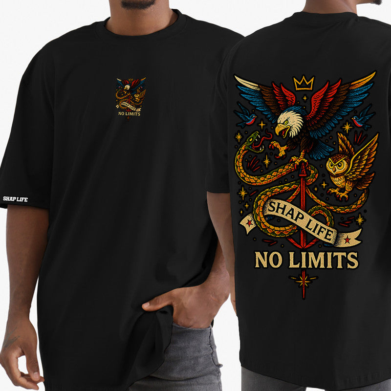 Camiseta Shap Life Oversized Águia Shap Life No Limits - 3738