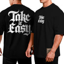 Camiseta Oversized Shap Life Take It Easy - 3816