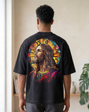 Camiseta Oversized Coleção Wide O Rosto da Misericórdia - 3685