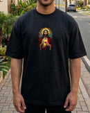 Camiseta Oversized Shap Life Christian Coração de Deus - 3728
