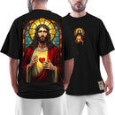 Camiseta Oversized Shap Life Christian Coração de Deus - 3728