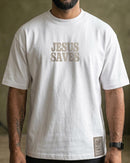 Camiseta Oversized Shap Life Jesus Saves - 3976