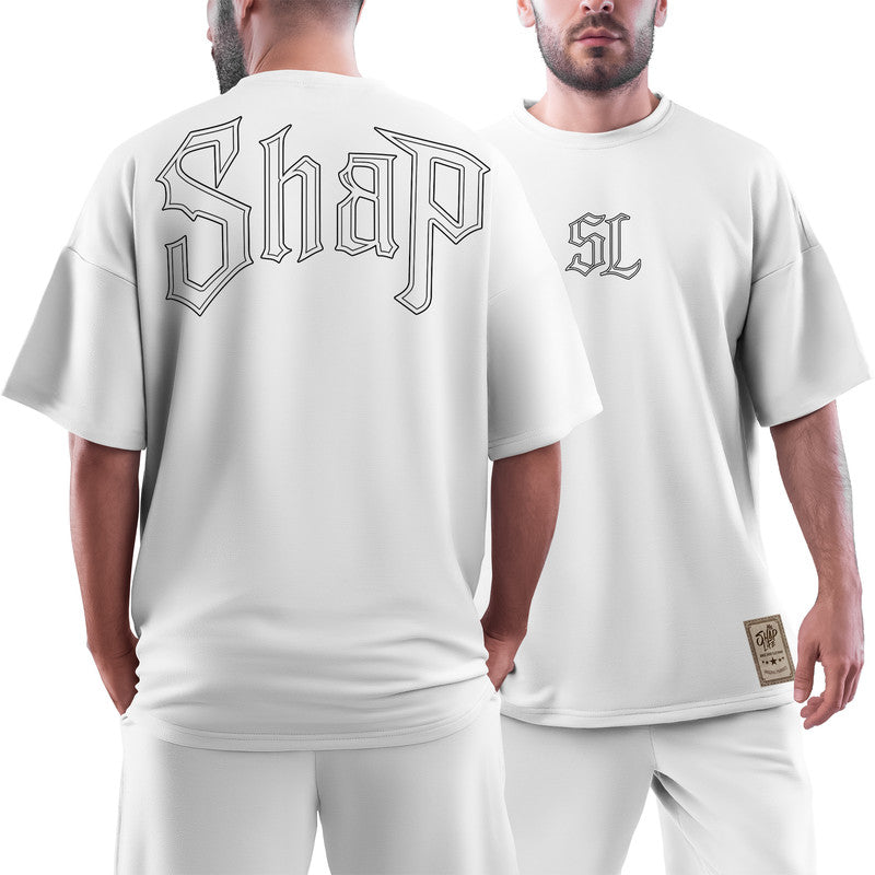 Camiseta Oversized Shap Life Gothic - 3783