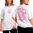 Camiseta Oversized Shap-Life Time to Beast - 3822