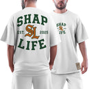 Camiseta Oversized Shap Life Old School Blue - 3779