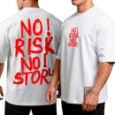 Camiseta Oversized Shap Life No Risk No Story - 3815