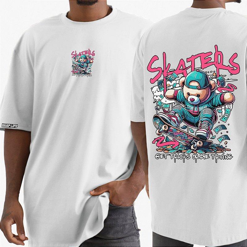 Camiseta Shap Life Oversized Skate Bear - 3462