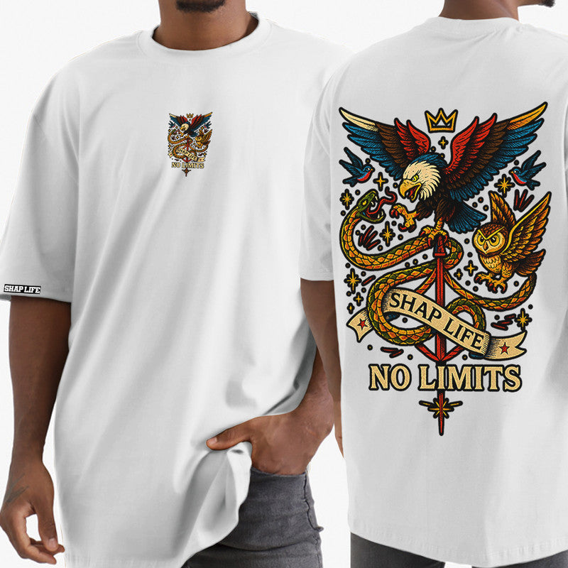 Camiseta Shap Life Oversized Águia Shap Life No Limits - 3738