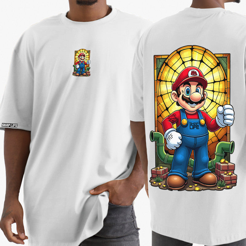 Camiseta Shap Life Oversized Super Mario - 3730