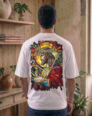 Camiseta Oversized Coleção Wide Reflexo de Fé - 3684