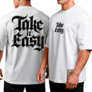 Camiseta Oversized Shap Life Take It Easy - 3816