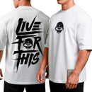 Camiseta Oversized Shap Life Live For This - 3844