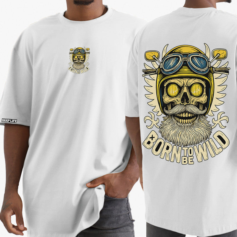 Camiseta Shap Life Oversized Born To Be Wild - 3741