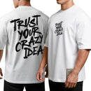 Camiseta Oversized Shap Life Crazy Idea - 3855