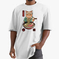 Camiseta Shap Life Oversized Cat Lamen - 3604
