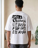 Camiseta Oversized Shap Life Somos A Geração - 3975