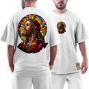 Camiseta Oversized Coleção Wide O Rosto da Misericórdia - 3685