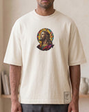 Camiseta Oversized Coleção Wide O Rosto da Misericórdia - 3685