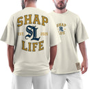 Camiseta Oversized Shap Life Old School Blue - 3778