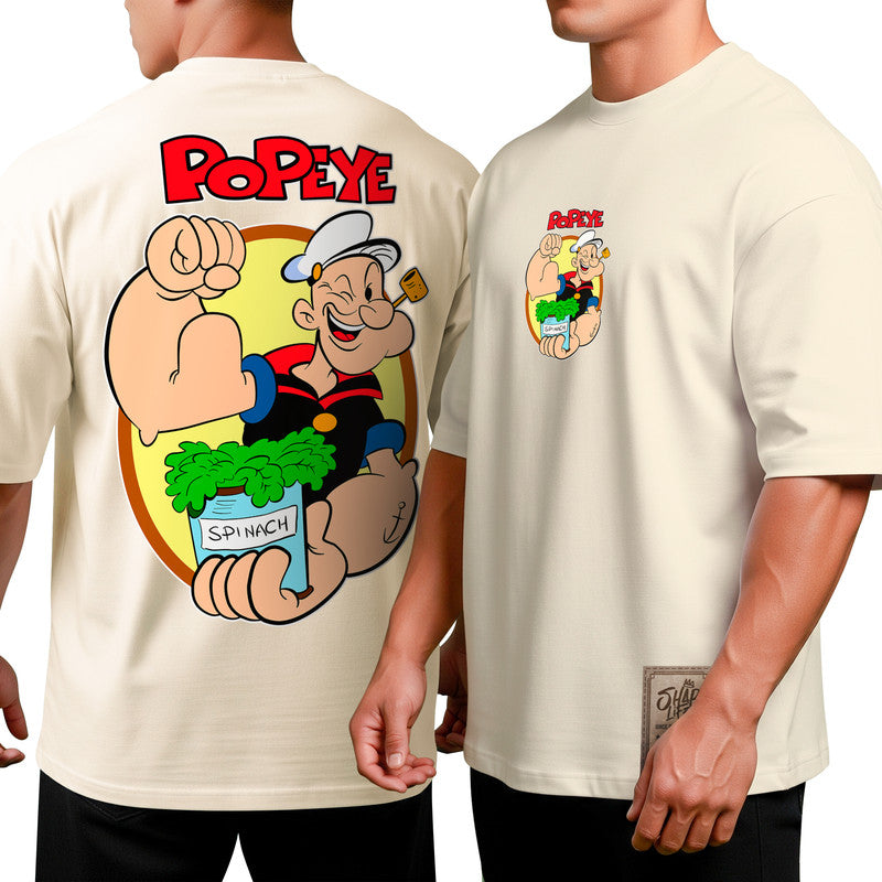 CamisetaOversized Shap Life Popeye - 3826