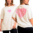 Camiseta Oversized Shap Life Gym Rat Lover - 3820