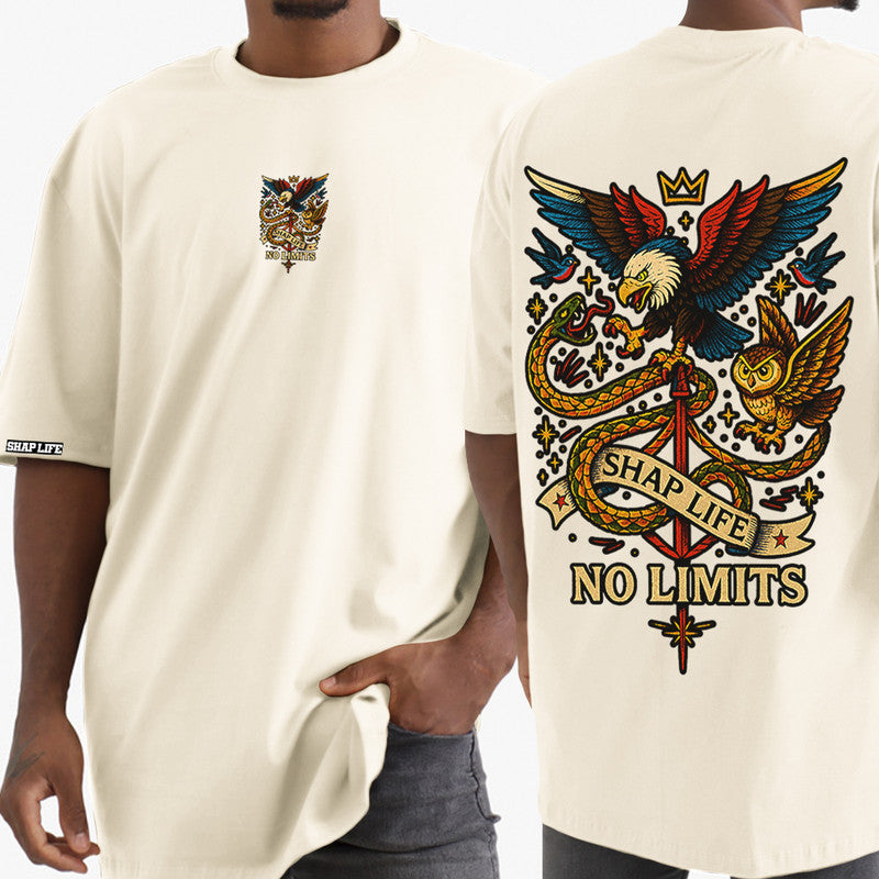 Camiseta Shap Life Oversized Águia Shap Life No Limits - 3738