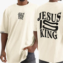 Camiseta Shap Life Oversized Jesus Is King - 3615