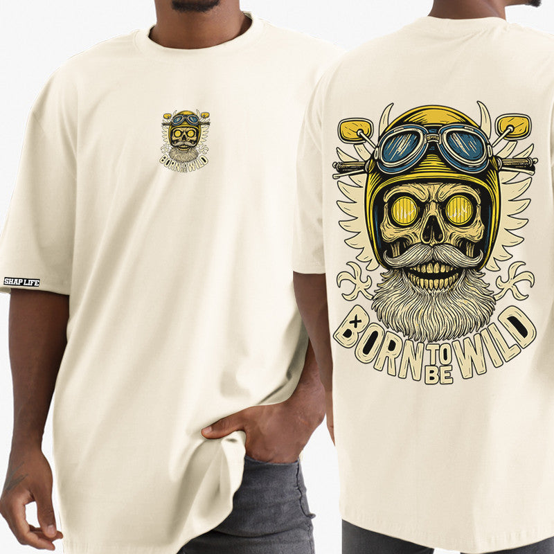 Camiseta Shap Life Oversized Born To Be Wild - 3741