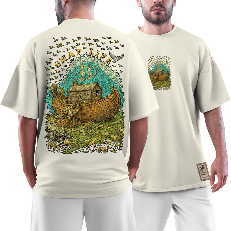 Camiseta Shap Life Oversized Arca de Noé - 3740