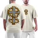 Camiseta Shap Life Oversized Cruz Cravejada - 3747