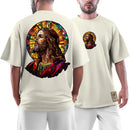 Camiseta Oversized Coleção Wide O Rosto da Misericórdia - 3685