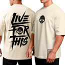 Camiseta Oversized Shap Life Live For This - 3844