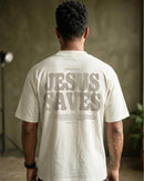 Camiseta Oversized Shap Life Jesus Saves - 3976