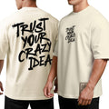 Camiseta Oversized Shap Life Crazy Idea - 3855