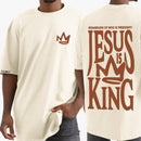 Camiseta Oversized Shap Life Jesus Is King - 3762