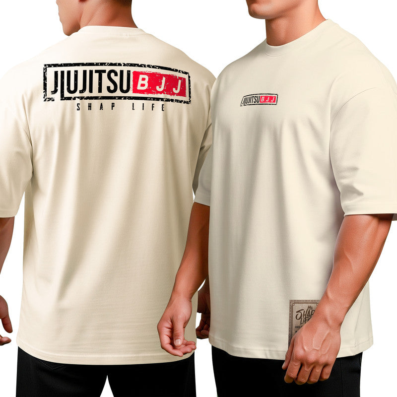 Camiseta Oversized Shap Life Jiu Jitsu Bar - 3834