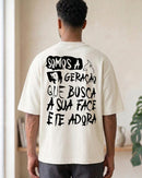 Camiseta Oversized Shap Life Somos A Geração - 3975
