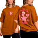 Camiseta Oversized Shap-Life Time to Beast - 3822