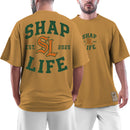 Camiseta Oversized Shap Life Old School Blue - 3779